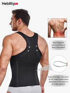 Men's zipper Waist Trainer Trimmer vest💋