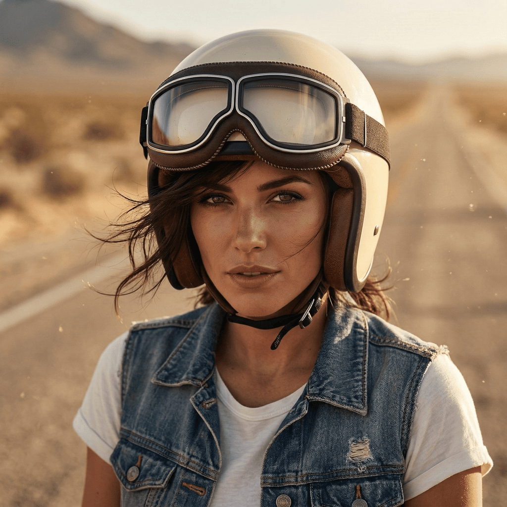 🔥Last Day 49% OFF - 🛠️🏍️OTG Vintage Motorcycle Goggles🕶️ - Fits Over Prescription Glasses, Soft Padded Retro Riding Glasses with Anti-Slip Strap & UV400