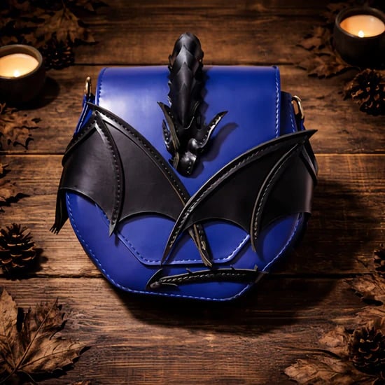 🔥Last Day Sale 49% OFF - 🐉Dragon Embrace shoulder bag natural leather💋