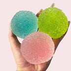 🔥Last Day 49% OFF - 💖 Handcrafted Crystal Mochi Ball Squishy Toy – Soft TPR Stress Relief Fidget 💖