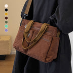 🔈🔈 50% OFF! 👜Vintage Solid Color Shoulder Bag🎁