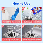 🥳2026 HOT SALE🥳💞50K+ SOLD!✨ 💝🚰 Powerful Pipe Dredging Agent – Fast Clog Removal, Safe for Pipes & Multi-Use 🚰
