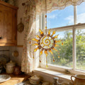 🔥Last Day 49% OFF - 🌞Handmade Sun Spiral Suncatcher – Boho Hanging Light Decor for Window & Home💕