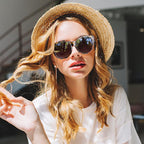 🎉LAST DAY - BUY 1 GET 1 FREE😎2026 New Polarized UV400 Protection Trendy Round Cat-eye Sunglasses 🕶️