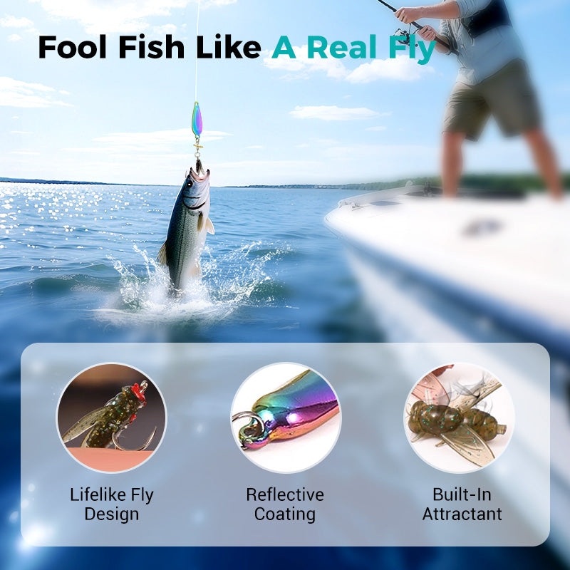 🔥HOT SALE 50% OFF🎣Metal Propeller Fishing Lure for Catching Fish