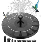 Hot Sale🔥⛲ Solar Fountain, Solar Powered Bird Bath Fountain Pump