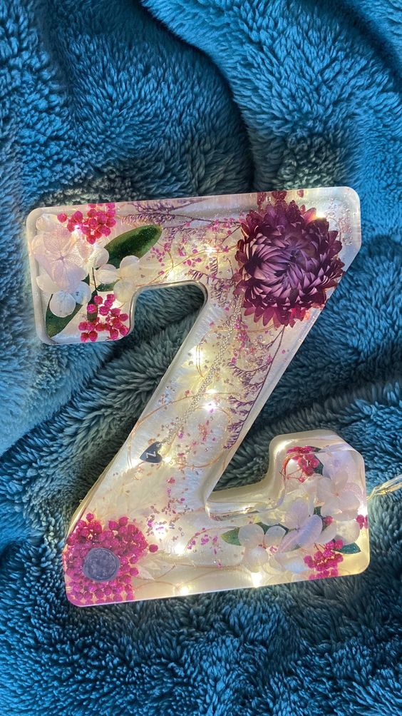 🌸Last Day 49% OFF - Flowers Resin Night Light (Free Shipping)