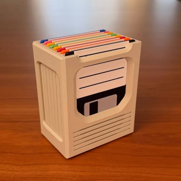 🥤The Retro-Tech Coaster Holder💾