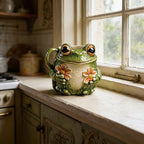 🏆 30K+ SOLD（Mug collector）🐸 Cute Frog Flower Mug