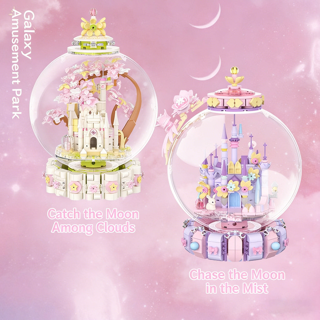 Crystal Ball Castle Building Blocks
