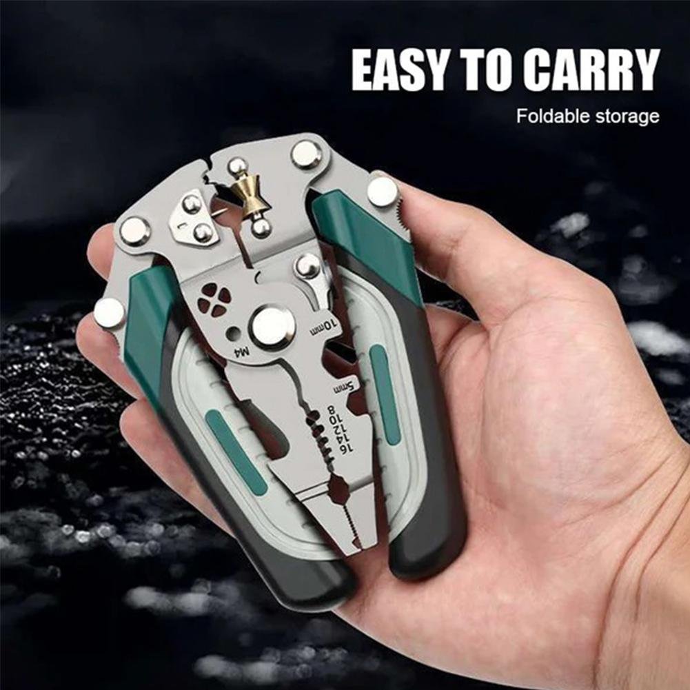 🔥Last Day Sale - 49% OFF💕-18 in 1 Foldable Multi-function Wire Stripper