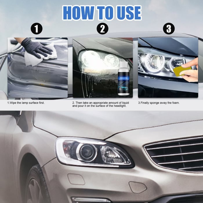 (Buy more send more)Car Headlight Repair Fluid