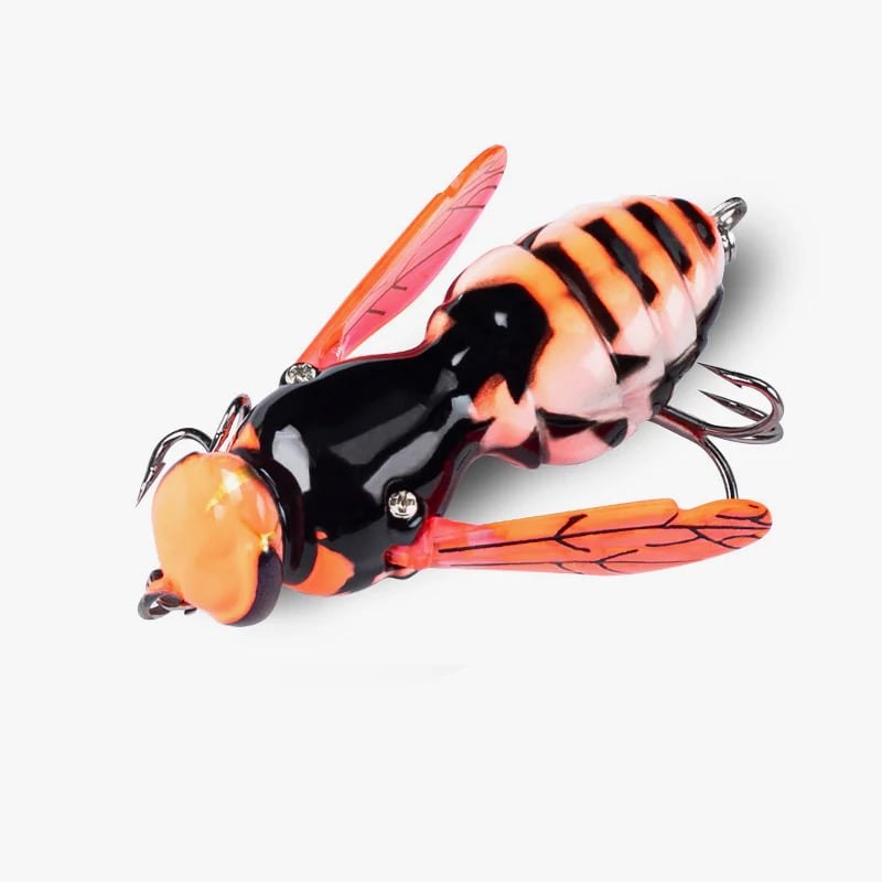 🐝🎣Surface-Crawling Wasp Replica Lure for Fishing