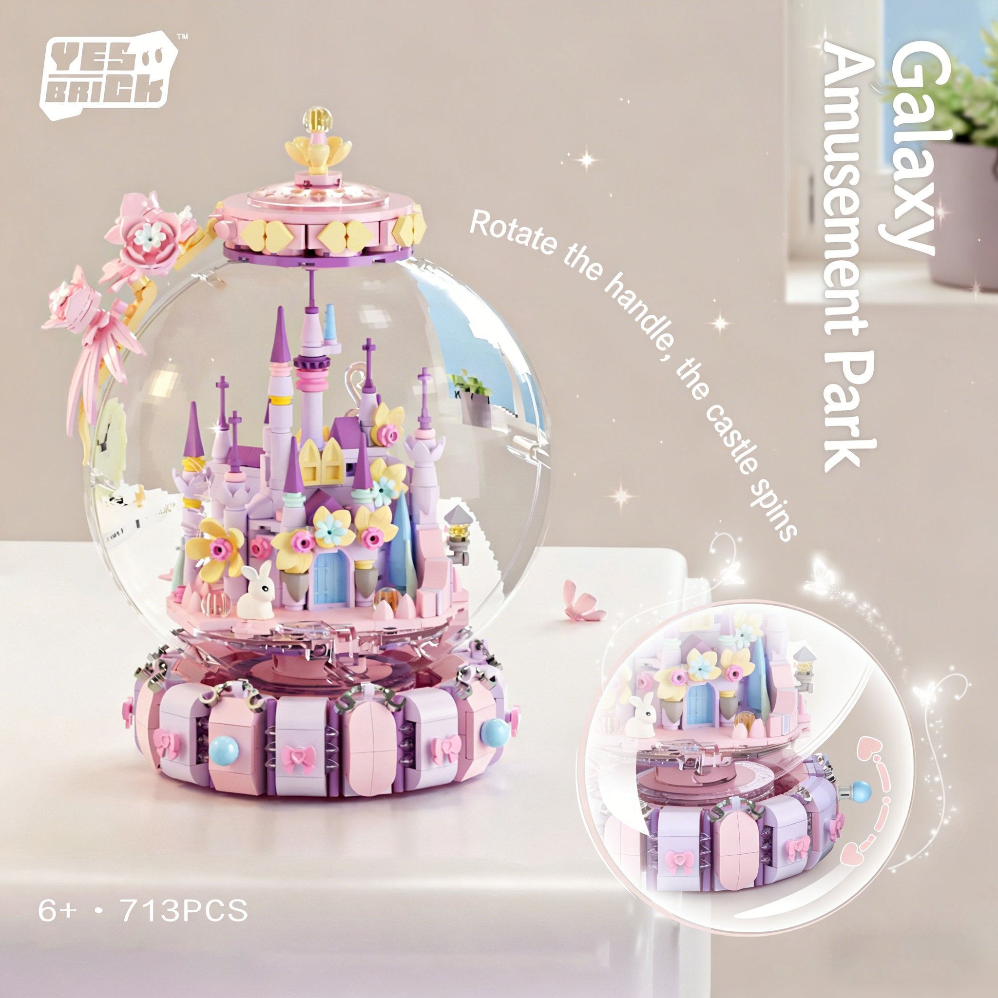 Crystal Ball Castle Building Blocks