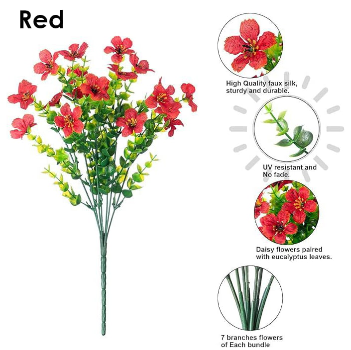⚡50K+ SOLD!💥Last Day Promotion!🌺UV Resistant Colorful Artificial Flower