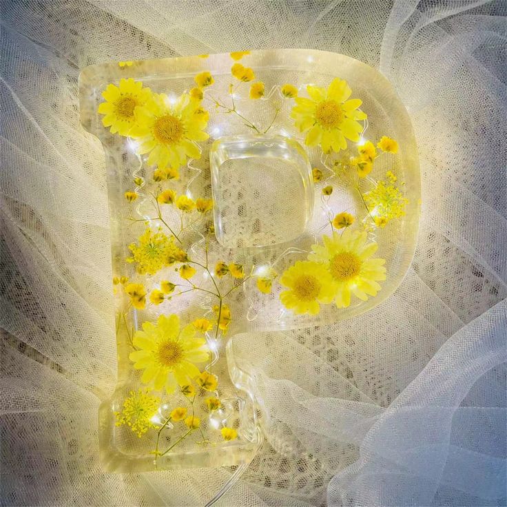 🌸Last Day 49% OFF - Flowers Resin Night Light (Free Shipping)