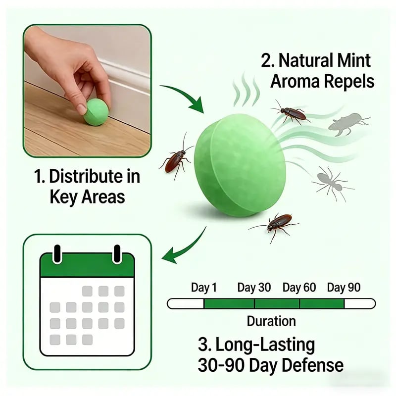 🔥Last Day 49% OFF -  ✨Rodent & Mice Repellent Balls