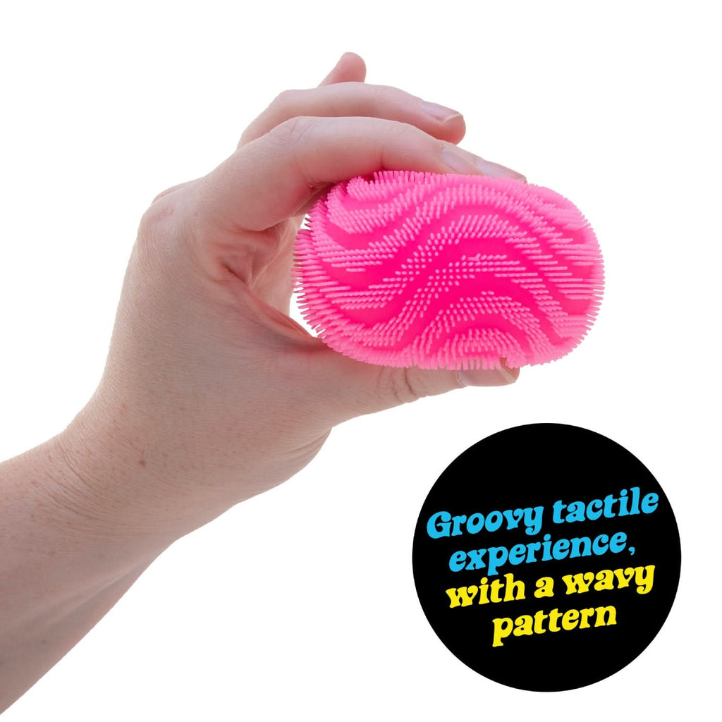 Wonder Waves Fuzz Ball Squishy - Nee Doh - Textured with Varied Tactile Sensory Input