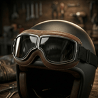🔥Last Day 49% OFF - 🛠️🏍️OTG Vintage Motorcycle Goggles🕶️ - Fits Over Prescription Glasses, Soft Padded Retro Riding Glasses with Anti-Slip Strap & UV400