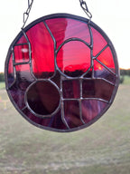 🔥Last Day 49% OFF - 🤣F*CK OFF Stained Glass Suncatcher – Bold, Bright & Unapologetically Funny