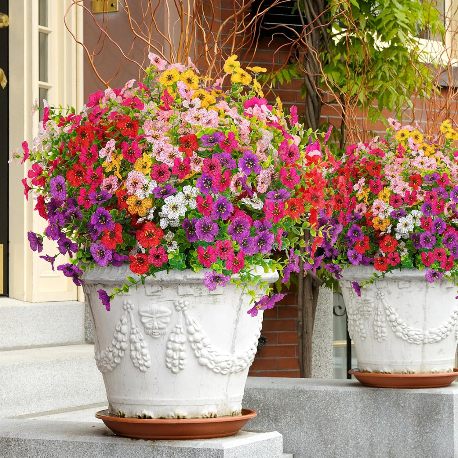 ⚡50K+ SOLD!💥Last Day Promotion!🌺UV Resistant Colorful Artificial Flower