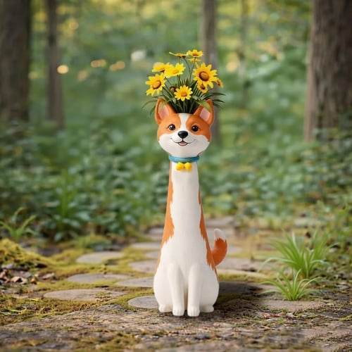 🔥Last Day 50% OFF - 🐶Handcrafted Quirky Dog Vase