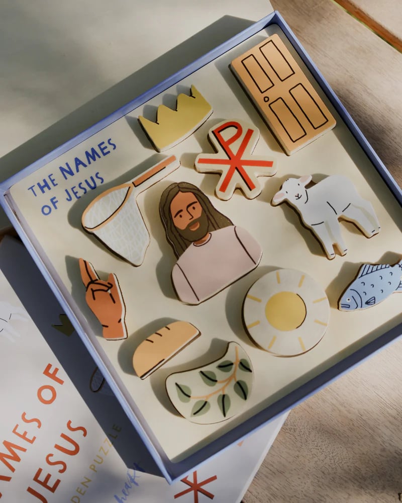 🔥Last Day 49% OFF - ✝️Names of Jesus Wooden Puzzle