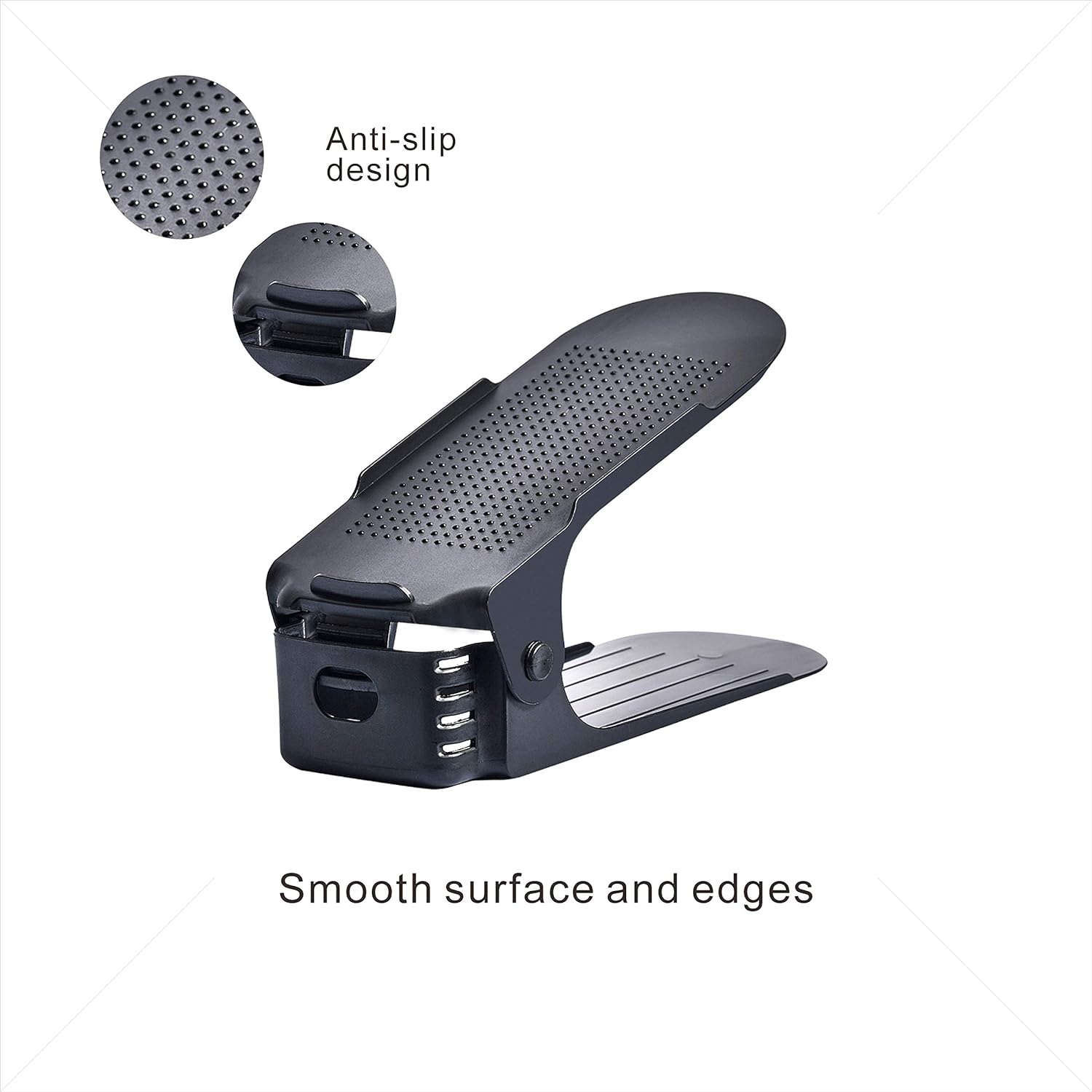 The Adjustable Shoe Rack Space Saver - Premium Quality